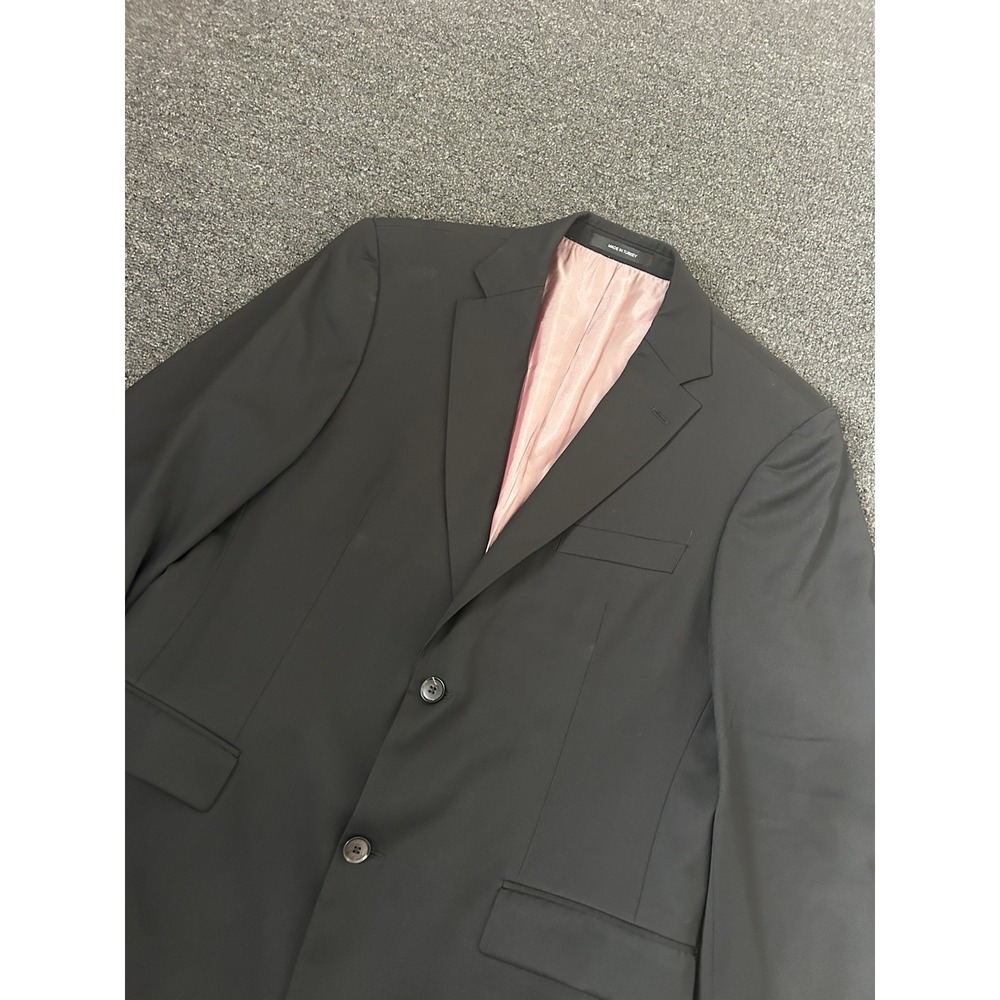 Boss Hugo Boss Pasolini Movie US Wool Blazer Black Mens Size 40R Super 100 Coat